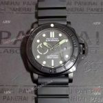 Replica Panerai PAM 984 Submersible Mike Horn Edition Solid Black